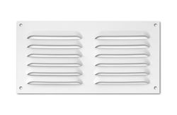 Zarivy Grille en Aluminium 100 x 200 mm Blanche, idéale pour la Ventilation des plafonds et des Murs.