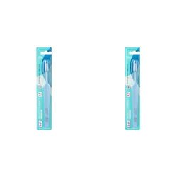 TEPE Select Compact - Spazzolino da denti con setole medie, per l'igiene orale di adulti e bambini, colore assortiti, 1 pz x confezione (Confezione da 2)