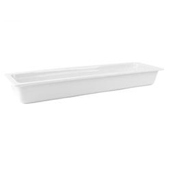 Porcellana trihorse GN 1-1 20 Gastro Norm GN-Piastra 20 mm GN 1/1, Bianco, 53 x 32,5 x 2 cm, Porcellana, Bianco, 2/4