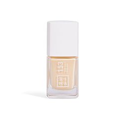 3INA MAKEUP - The Nail Polish 153 - Light yellow Nail Polish with Longwearing Formula - Gel Nail Polish Effect of Intense Color - Glossy & Smooth Finish Fast Drying Nail Polish - Vegan - Cruelty Free
