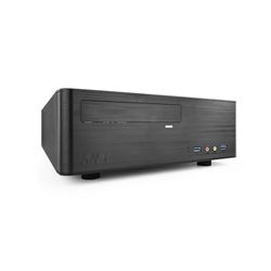 TQC-3006DU3C Slim Micro ATX-behuizing met 500W voeding en geïntegreerde kaartlezer. Ontworpen voor krappe ruimtes en biedt efficiëntie en functionaliteit.