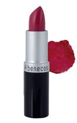 benecos - Naturalny kosmetyk - pomadka - połyskująca - z ekologicznym olejkiem jojoba i ekologicznym woskiem pszczelim - różowa