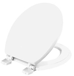 Cornat SHA00 - Sedile Copriwater Universale, con Anima il Legno MDF, Bianco