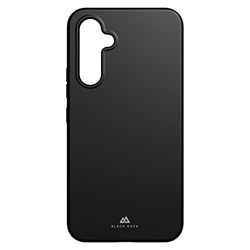 Black Rock – Silikonskal Urban Case passar för Samsung Galaxy A14 5G I mobilskal, silikon, överdrag, tunt, halkfritt (svart)