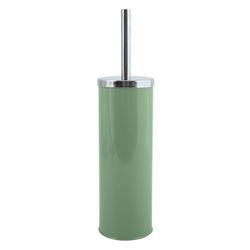 MSV Miami - Escobillero para Inodoro (con depósito higiénico, albahaca), Color Verde