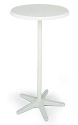 Best 26587000 statafel Duo rond 70 cm, wit