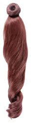 BIFULL Elastico Arricciato 50 cm modd 33 Castano Chiaro Rame, Nero, Estandar
