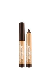 Deborah Milano – Lápiz de cejas fórmula pura, 03 Dark Brown, lápiz de alta tolerabilidad, larga duración, impermeable, da volumen y estructura
