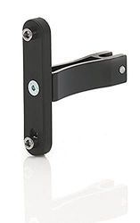 XLC Unisex - Volwassenen Accessoires zadeladapter voor drinkflessenhouder flessenhouder, zwart, 15x7x7,6 cm