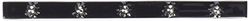 Caravane 0,5 oz floweral Crayon Barrette décorée avec perles Argenté