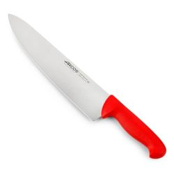 Arcos Series 2900 - Chef Knife - Blade Nitrum Stainless Steel 12" - Handle Polypropylene Red Color
