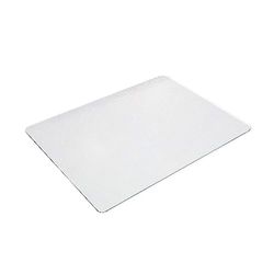 Floortex Antimicrobiële beschermmatten voor het huishouden van huisdieren, 2-delig | 43 x 56 cm | van ftalaatvrij vinyl | mat transparant | rechthoekig