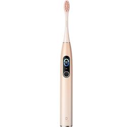 Oclean X Pro Brosse à Dents Électrique, Écran Tactile Intelligent, 3 Modes Brossage Blanchiment, Capteur de pression, Autonomie 30 Jours Charge Rapide, Design AntiMoisissure, Minuteur&APP, IPX7, Rose