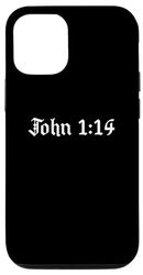 Carcasa para iPhone 12/12 Pro Escritura, Juan 1:14