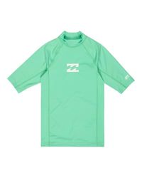Billabong T-Shirt de Surf Sierra Suede Garçon 8-16 Ans Vert