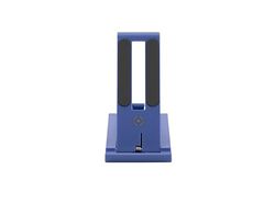 Celly, Desk Holder, Supporto Cellulare Fino a 7", Struttura Richiudibile, Porta Cellulare con Regolazione Inclinazione, Compatibilità Universale, Colore Viola