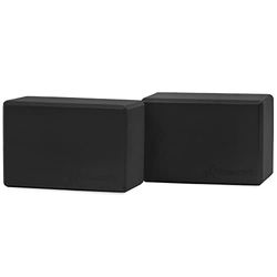 ProsourceFit Foam Yoga Blocks, High Density EVA Yoga Bricks 4”x 6” x 9” (Set of 2)