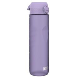 ION8 1 Liter Waterfles, Lekvrij, Flip-top Deksel, Draaghandvat, Snelle Vloeistofstroom, Vaatwasmachinebestendig, BPA-vrij, Gevormde Grip, Ideaal voor Sport en Gym, Koolstofneutraal, 32 oz, Citroen