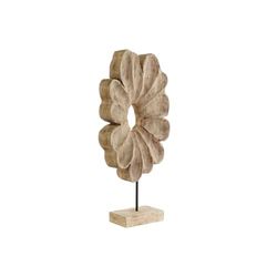 DKD Home Decor Decoratieve figuur bruin bloem 24 x 9 x 55 cm