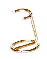 Soporte Pincel Omega para Pincel de Afeitar Dorado 171/DO