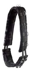 PFIFF Sangle de longier Noire Poney