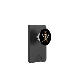 Capitán Pirata Esqueleto Crucero por el Caribe Halloween PopSockets PopWallet para MagSafe