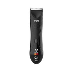 GA.MA Italy Professional - Depiladora Eggo, hoja de cerámica de 35 mm, afeitado preciso y delicado para zonas íntimas, ultraligero, inalámbrico, luz LED, 4 peines guía, ideal para hombre y mujer