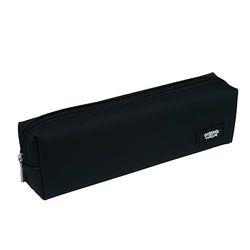 Small School Pencil Case | Ideal for School, Institute and University | Black | Measures 6 x 9.5 x 5.5 cm - Ocean's Wave, Black/White, 6 x 9,5 x 5,5 cm, School Pencil Case