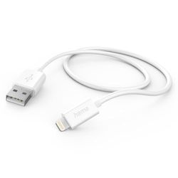 Hama – Cavo USB A/Lightning, 1 metro, bianco