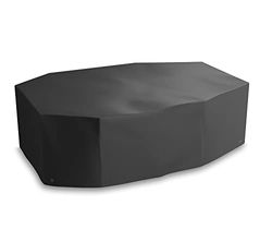 Bosmere Tovaglia rettangolare per tutte le stagioni, 100% impermeabile, protezione UV, resistente tessuto Oxford 600D, L260 W110 H71 cm, A562C