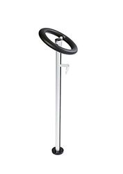 Ridder a0230010 della vasca da bagno accesso aiuto Premium, Alluminio/poliuretano, Nero, 58 x 25 cm