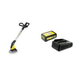 Kärcher WRE 18-55 Battery accu onkruidverwijderaar, compatibel met het 18V Battery Platform & Kärcher Starter Kit Battery Power 18/25 (18V/2,5Ah, 18 V snellader)