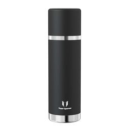 Super Sparrow Thermosfles - 1L - RVS Waterfles BPA-vrij - Lekvrije Thermoskan, lektovrije deksel dient ook als beker voor sport en outdoor