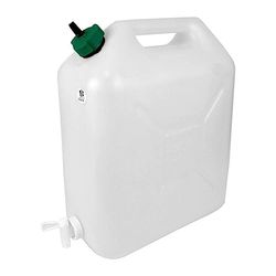 EDA 010586 Waterjerrycan, heren, wit, 15 l