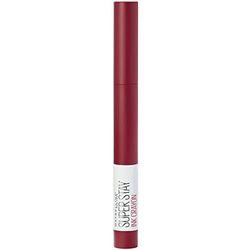 MAYBELLINE New York Rossetto Matita SuperStay Ink Crayon Colore Matte a Lunga Tenuta, 50 Own Your Empire