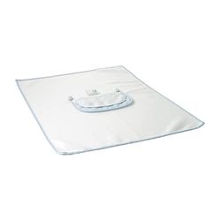 FILET – Manta de Suave Polar | Manta para bebé/niño| 60 x 80 cm – Azul