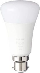 Philips Hue White Ambiance Lampadina LED Smart, Attacco a Baionetta B22, Luce Bianca Calda, Dimmerabile, 6.5W