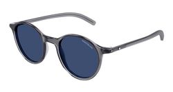 Montblanc Homme Mb0324s Sunglass Man Recycled Injected A Lunettes de Soleil, Multicolore, Taille Unique