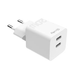 CELLY TC2USBC20WWH CARGADOR DE DISPOSITIVO MóVIL BLANCO INTERIOR