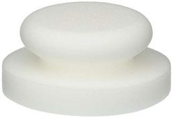 Maddox Detail - Discos polir carro com design ergonómico, perfeito para polir carro, esponja de limpeza de carro, espuma durável, multifuncional, Handpuck White Premium Polish 110 x 500 mm