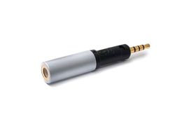 System-S Adaptador de Audio AUX Jack de 2,5 mm Macho a Hembra de 3,5 mm para Audio Technica ATH Sennheiser HD5XX