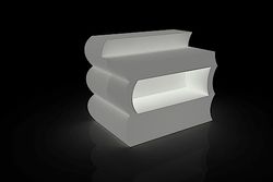 Kloris Banco Bar Cassa Reception Bancone Desk illuminato cm 145x88x110 h. Made in Italy.