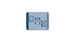 AQUATICA tappetino da bagno 40x50cm blu