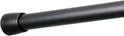 iDesign iDesign 78574Eu Cameo Barre de Traction de Rideau de Douche Pvc/Polypropylène Noir 190 X 4 cm