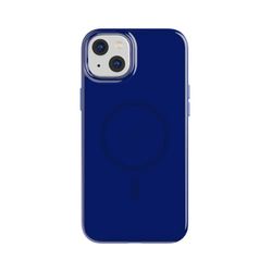 tech21 iPhone 14 Plus Evo Tint kompatibel med MagSafe® – stötdämpande och repbeständigt tonat telefonfodral med 3,7 m multitroppsskydd blå