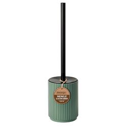 Newly Launched Blue Canyon Berkeley Toilet Brush & Holder, Brush for Bathroom & Office, Plastic Brush Head for Deep Cleaning, Pack of 1, Compact Size, Elegant Design, Odour Free Holder, Green
