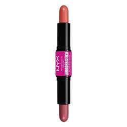 NYX Professional Makeup Wonder Stick Blush, Colorete en crema, Con ácido hialurónico, Textura cremosa, Fórmula Vegana, Honey Orange + Rose