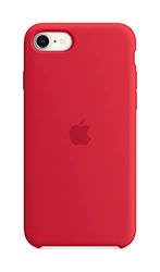 Apple Silicone Case (for iPhone SE) - (PRODUCT) RED