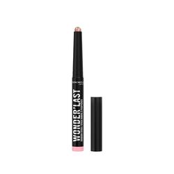 Rimmel London, Wonder'Last, 006 Mermaid Blush, Ombretto in stick, Colore vibrante e d’impatto, Facile da applicare, Texture confortevole, Formula ultra-cremosa, Formula Vegana, 1,64 g