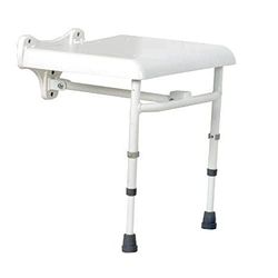 Savanah Shower Seat, (Eligible for VAT relief in the UK), Homecraft Shower Seat, Wall Mount, Folds When Not in Use, Height Adjustable Legs, Stable Support For Elderly, Disabled, Handicapped, Injured